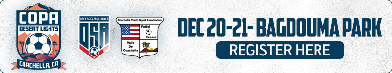 Register for our Copa Desert Lights Tournament