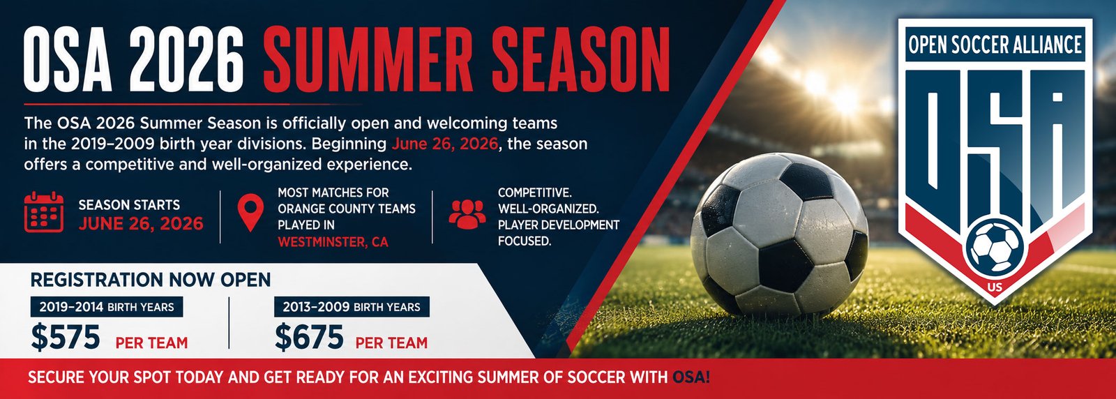 2026 Summer Season