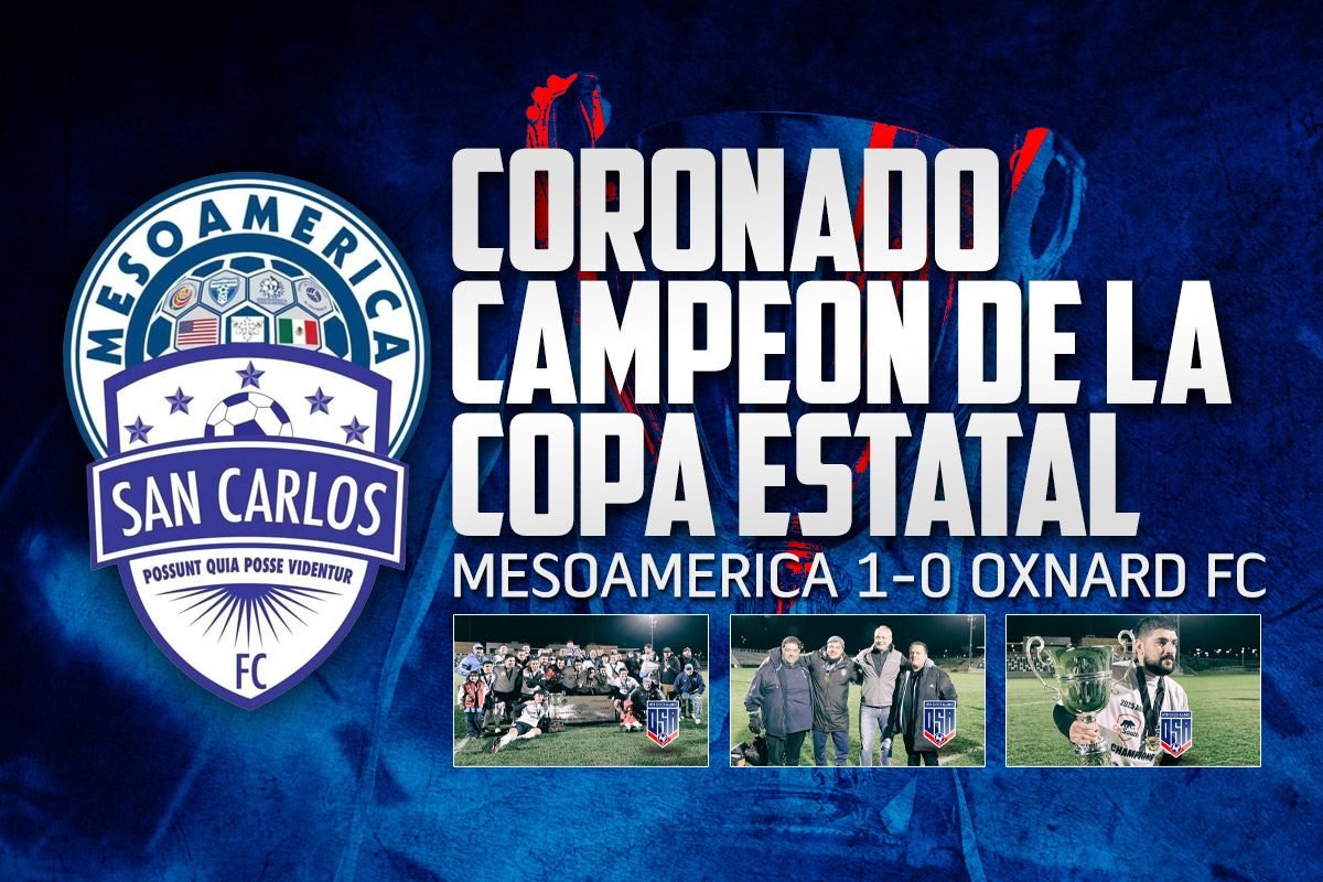 Mesoamerica, campeon de la Copa Estatal de Adultos